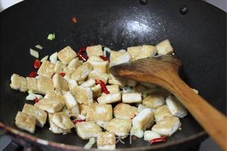 香煎老豆腐的做法步骤:7