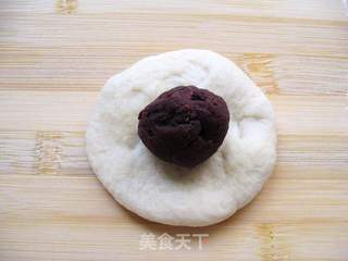 红豆面包的做法步骤:6