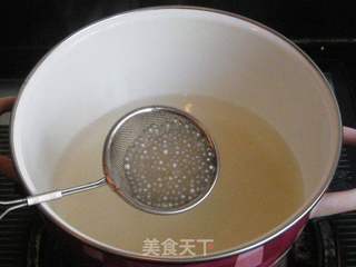 蜀葵花冰糖西米羹的做法步骤:4