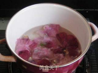 蜀葵花冰糖西米羹的做法步骤:6