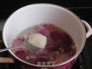蜀葵花冰糖西米羹的做法步骤:7