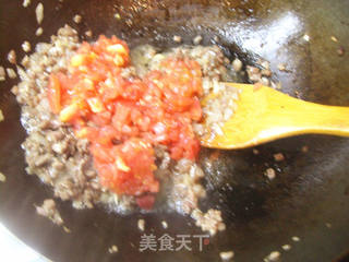 黑椒牛肉意酱面的做法步骤:5