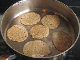 黑豆渣大麦粉蛋饼的做法步骤:6