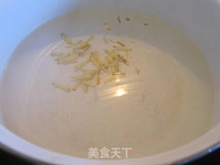 江瑶柱荠菜豆腐羹的做法步骤:4