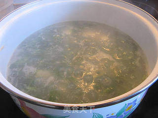江瑶柱荠菜豆腐羹的做法步骤:11