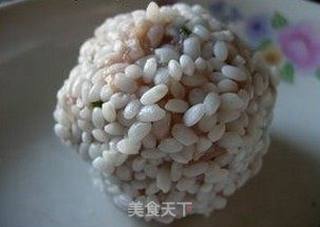 珍珠丸子的做法步骤:4