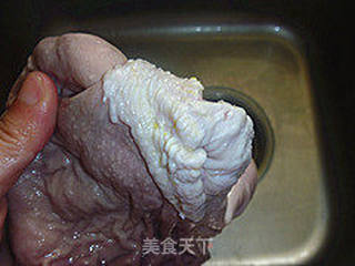 【夏季凉拌菜系列之荤食篇】——红油肚丝的做法步骤:3