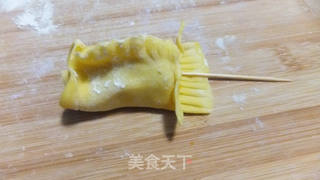 金鱼蒸饺的做法步骤:10