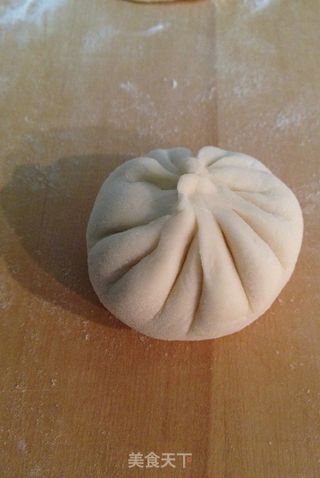 味噌海米芹菜包的做法步骤:9