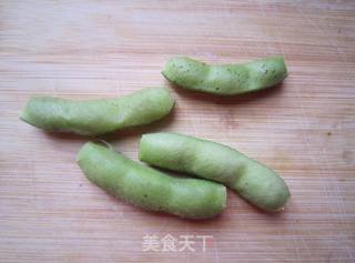 盐水毛豆的做法步骤:2
