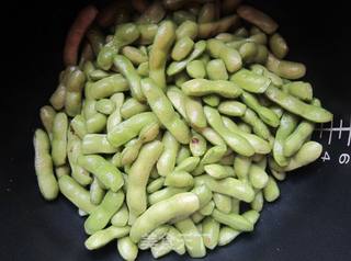 盐水毛豆的做法步骤:5