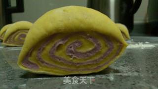 南瓜紫薯馍头的做法步骤:13