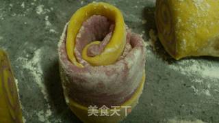 南瓜紫薯馍头的做法步骤:17