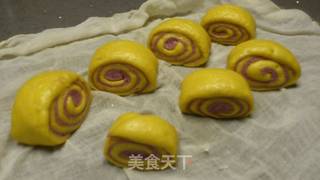 南瓜紫薯馍头的做法步骤:20