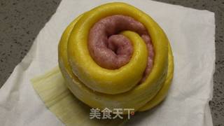 南瓜紫薯馍头的做法步骤:29