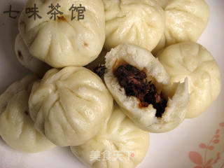 梅干菜肉包子-小笼包子的做法步骤:4