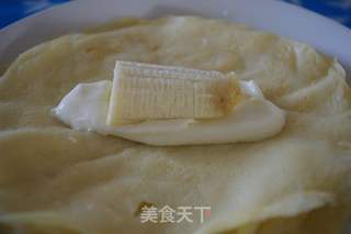 香蕉班戟的做法步骤:8