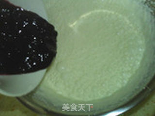 蓝莓酸奶冰激凌的做法步骤:7