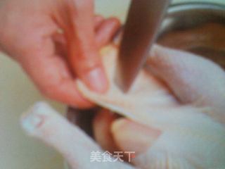 正宗韩国人参鸡汤的做法步骤:3