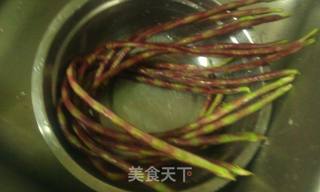 中国结山豆角的做法步骤:2