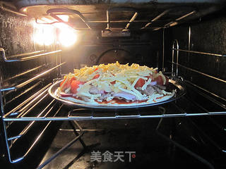 牛肉菠萝披萨的做法步骤:15