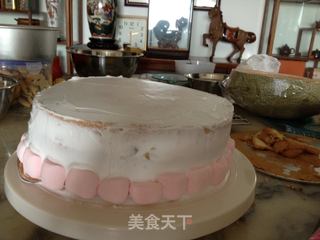 蛋糕(生日快乐)的做法步骤:12