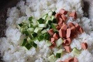 虾仁蛋炒饭的做法步骤:6