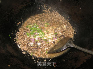 肉末扒豆腐的做法步骤:8