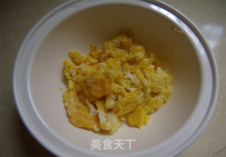 虾仁蛋炒饭的做法步骤:3