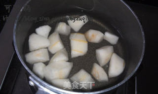 夏日冰品—— 香梨果沙的做法步骤:3