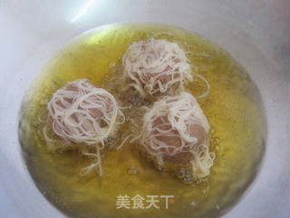 面线的另一种吃法【面线炸蛋】的做法步骤:8