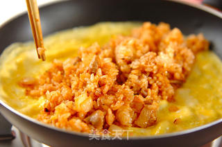 鸡肉蛋包饭的做法步骤:4