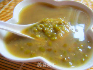 超简单电饭煲绿豆糖水的做法步骤:6
