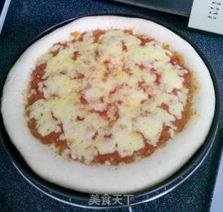 微波炉版培根批萨的做法步骤:9