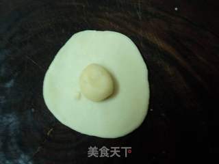 广州街头常见的豆沙饼的做法步骤:6