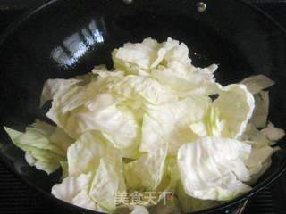 香菇手撕包菜的做法步骤:6