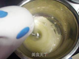 水滴状抹茶蛋糕卷的做法步骤:6