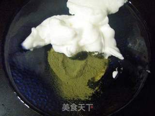 水滴状抹茶蛋糕卷的做法步骤:8