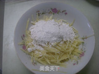 土豆丝饼的做法步骤:4