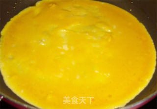 早餐饼——黑芝麻鸡蛋煎饼的做法步骤:5