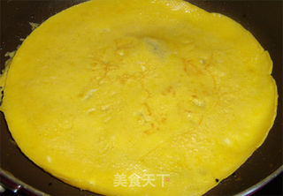 早餐饼——黑芝麻鸡蛋煎饼的做法步骤:6