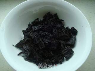紫菜日本豆腐羹的做法步骤：2