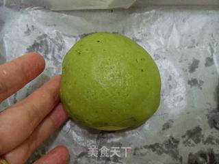 抹茶菠萝包的做法步骤：11