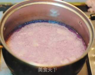 紫薯银耳羹的做法步骤:2