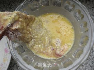 酥香炸猪扒的做法步骤：4