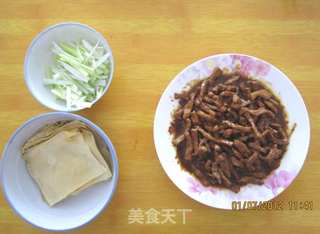 京酱肉丝的做法步骤:4