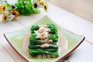 麻酱豇豆的做法步骤:7