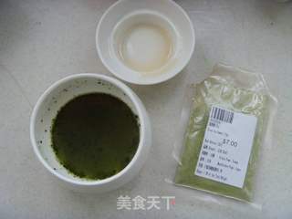 蜜豆抹茶软曲奇的做法步骤:4