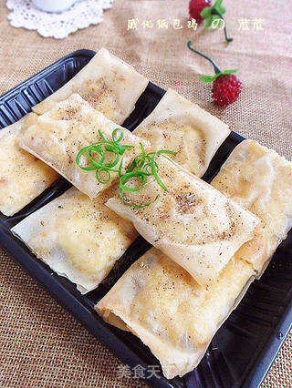 【麦兜妈妈滴经典菜】 威化纸包鸡  （口感超酥脆）的做法步骤：10