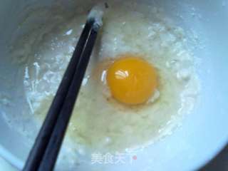 鸡蛋火腿饼的做法步骤:3